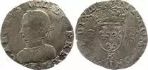 France Teston Charles IX - 1563 K Bordeaux  - Silver  - 2 nd type - FINE