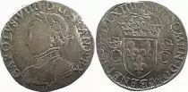 France Teston Charles IX - 1564 M Toulouse  - Silver  - 2 nd type - F to VF