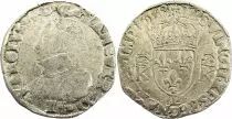 France Teston Charles IX - 1568  L Bayonne  - Silver  - 4th type - Fine