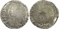 France Teston Charles IX - 1570  L Bayonne  - Silver  - 4th type - Fine - a.F