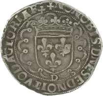 France Teston François I (1515-1547) - 8ème type - Argent - Lyon