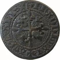 France Tournai - Jeton De Compte Aux 4 Lys Ave Mari Stella Dei - XVe Siècle - Mit.634 Var.