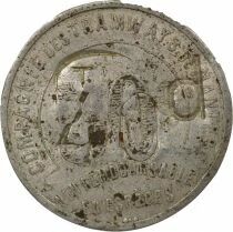 France Tramways de Nantes - 40 Centimes Aluminium - Compost&eacute; TN