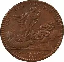 France Trésor Royal, Louis XIV - Jeton Cuivre 1741