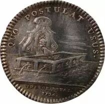 France Tresor Royal, Louis XV - Jeton Argent 1726