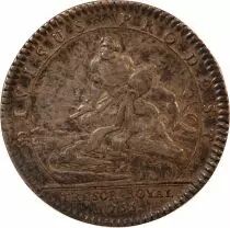 France Trésor Royal, Louis XV - Jeton Argent 1755