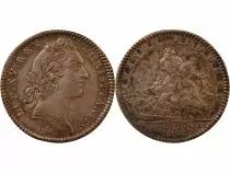 France Trésor Royal, Louis XV - Jeton Argent 1755