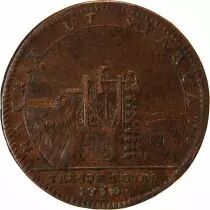 France Tresor Royal, Louis XV - Jeton Cuivre 1750