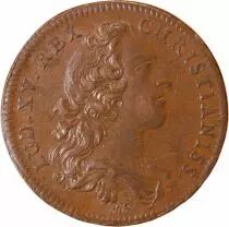 France Tresor Royal, Louis XV - Jeton Cuivre 1752