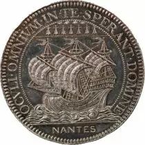 France Tribunal de Commerce de Nantes - Jeton Argent, Sans Poincon Corne