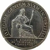 France Tribunal de Commerce de Nantes - Jeton Argent, Sans Poincon Corne