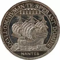 France Tribunal de Commerce de Nantes - Jeton Argent, Sans Poincon Corne