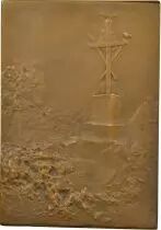 France Vendéenne - Plaque Bronze, Ernesta Robert Mérignac