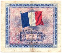France VF.17.1 P.115 5 Francs, Allied Military Currency - Falg - 1944