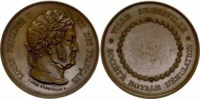 France Ville d\'Abbeville - Louis Philippe Ier - Soci�t� Royale d\'Emulation - 1830-1832
