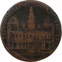 France Ville De Paris, Syndics Generaux Des Rentes - Jeton Cuivre 1658