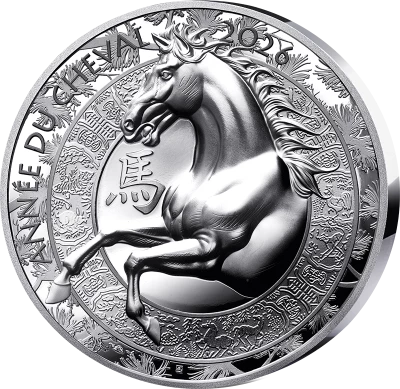 France Year of the Snake - 50 Euros 1/4 Oz Gold BE 2025