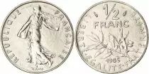 Francia &frac12; franc Semeuse - 1985