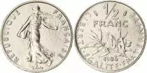 Francia &frac12; franc Semeuse - 1986 - BU