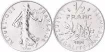 Francia &frac12; franc Semeuse - 1991