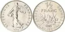 Francia &frac12; franc Semeuse - 1993