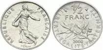 Francia &frac12; franc Semeuse - 2000
