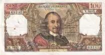 Francia  100 Francs - Corneille - 04-02-1977 - Serial X.1035
