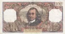 Francia  100 Francs - Corneille - 04-07-1974 - Serial V.821