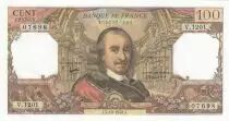 Francia  100 Francs - Corneille - 05-10-1978 - Serial V.1201