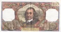 Francia  100 Francs - Corneille - 06-11-1975 - Serial U.884