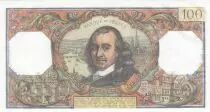 Francia  100 Francs - Corneille -05-08-1976 - Serial X.989