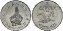 Francia  2 city\'s euro of Vimoutiers - 1997 - XF to AU