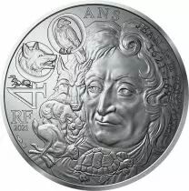 Francia  400 years of Jean de la Fontaine - 10 Euros Silver 2021