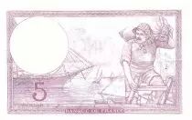 Francia  5 Francs Modified helmeted woman - 02.11.1939 - Serial Y.65902 - Fay04.14