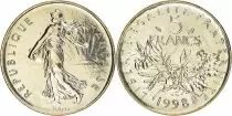 Francia  5 Francs Woman sowing seed 199 - BU