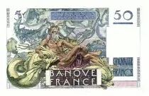 Francia  50 Francs - Le Verrier - 08-04-1948 - Serial A.114 - P.127
