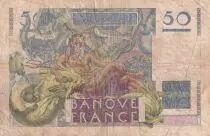 Francia  50 Francs - Le Verrier - 12-06-1947 - Serial L.63 - P.127