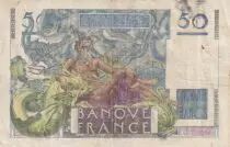 Francia  50 Francs - Le Verrier - 24-08-1950 - Serial T.160 - P.127