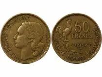 Francia  GUIRAUD - 50 FRANCS 1954 B BEAUMONT LE ROGER