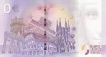 Francia 0 Euro -  Mont Saint Michel - Touristic banknote 2019 UNC