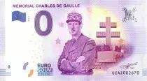 Francia 0 Euro 2017 - Charles de Gaulle - Touristic banknote