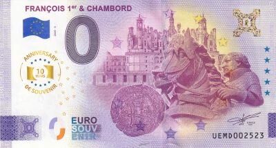 Francia 0 Euro Souvenir  - Papa Franciscus - In Memoriam 1936-2025 - in Color - 2025