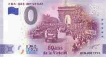 Francia 0 Euro Souvenir - 80 YEARS OF V DAY - 2025