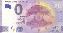 Francia 0 Euro Souvenir - Louis De Fun&egrave;s Museum - 2021