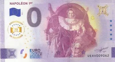 Francia 0 Euro Souvenir - Napoleon Empereur - 2025  - Anniversary