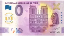 Francia 0 Euro Souvenir - Notre-Dame de Paris - 10 years anniversary - 2025