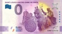 Francia 0 Euro Souvenir - Saint Louis & Notre-Dame de Paris - 2026