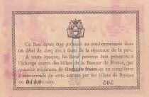 Francia 0.25 cents - Chamber of Commerce of B&eacute;thune - 17-04-1916 - Serial 505