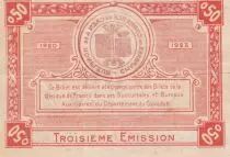 Francia 0.5 Franc - Honfleur and Caen Chamber of Commerce - 1920 - Serial B