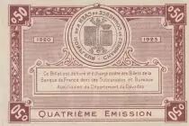 Francia 0.5 Franc - Honfleur and Caen Chamber of Commerce - 1920- Serial A
